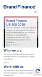 Mobile Screenshot of brandfinance.com
